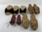 Group Of Antique Asian Ethnic Shoes