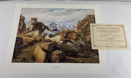 Barbara Peets Signed Print Maternal Defense