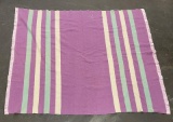 Baron Woolen Mills Utah Pink Trade Blanket