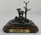 Montana Bighorn Sheep Ram Bronze