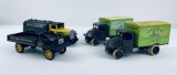 Lot Of 4 John Deere Die Cast Truck Banks