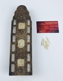 Antique Chinese Sandalwood Cribbage Board