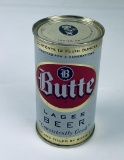 Butte Lager Flat Top Montana Beer Can