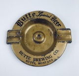 Butte Special Montana Beer Ashtray
