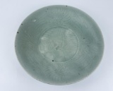 16th Century Chinese Celadon Swatow Charger