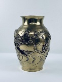 Antique Bronze Chinese Or Japanese Vase