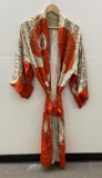 Vintage Japanese Silk Kimono Robe