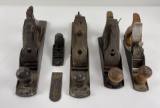Lot Of Antique Wood Planes Stanley Bailey