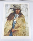 Howard Terpning Signed Print The Talking Robe