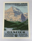 Glacier National Park Naturalist Poster