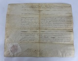 1795 Commonwealth Of Virginia Land Indenture Deed