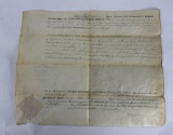 1802 Commonwealth Of Virginia Land Indenture Deed