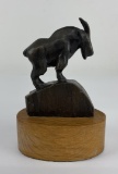 Ace Powell Bronze Of Montana Mountain Goat