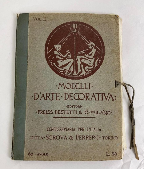 Modelli D'arte Decorativa Bestetti Milano Vol Ii