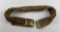 Indian Wars Mills Dogs Head Pistol Belt