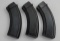 Lot Of 3 Russian Ak47 Slab Side Magazines