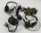 Lot Of 4 Ww2 Signal Corps Headphones