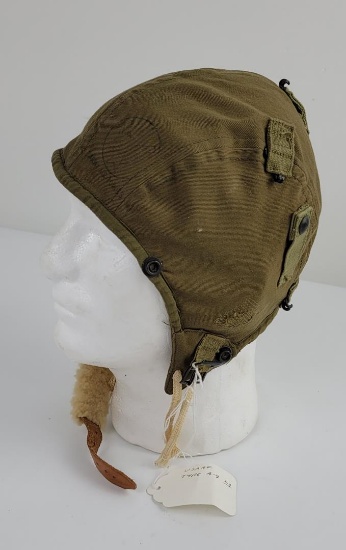 Ww2 Type A-9 Summer Flight Helmet Us Aaf