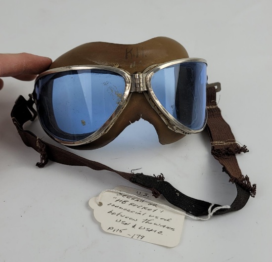 Ww2 Seesall Hb Rocket Flight Goggles