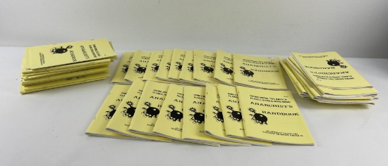 Lot Of 48 Anarchists Handbook Booklets