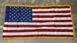 50 Star Fringed American Flag