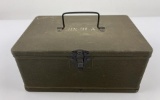 Bx-31a Radio Spare Tubes Box Us Army Air Corps