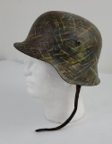 Ww2 M42 Nazi German Field Camouflaged Heer Helmet