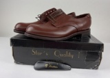 Mens Ww2 Officer Shoes Size 10 With Box