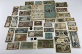 Lot Of Ww2 Replacement Currency And Books