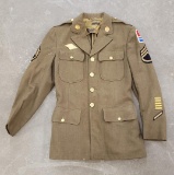 Ww2 Middle East Us Army Jacket W/ Ruptured Duck