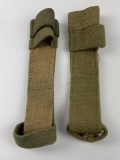 Pair Of Ww2 British Enfield Bayonet Frogs