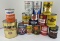 Lot Of Oil Cans Husky Shell Pennzoil Union 76