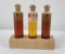 Set Of Texaco Oil Sample Bottles