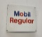 Mobil Regular Porcelain Gas Pump Plate Sign