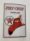 Texaco Fire Chief Gasoline Porcelain Sign