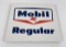 Mobil Regular Porcelain Gas Pump Plate Sign