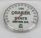 Quaker Glass Bubble Advertising Thermometer