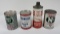 Lot Of Oil Cans Quaker State Conoco Cities