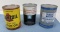 Lot Of Oil Cans Ford Fomoco Gm Pennzoil