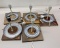Lot Of 5 Custom Gas Pump Globe Lighted Stands