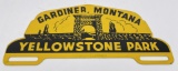 Montana Yellowstone Park License Plate Topper