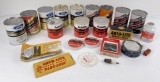 Lot Of Ford Oil Cans Autolite Motorcraft