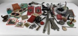 Lot Of Tire Repair Items And Car Accessories
