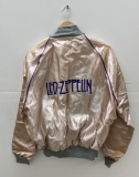 Rare Vintage Led Zeppelin Satin Rock Tour Jacket