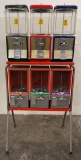 Northwestern Six Gumball Peanut Vending Machine