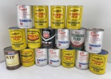 Lot Of Oil Cans Pennzoil Texaco Phillips 66