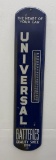 Universal Batteries Advertising Thermometer