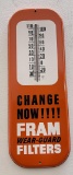 Fram Oil Filters Advertising Thermometer