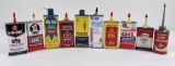 Lot Of Handy Oiler Tin Cans Esso Texaco