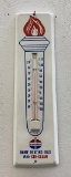 Standard Oil Torch Advertising Thermometer
